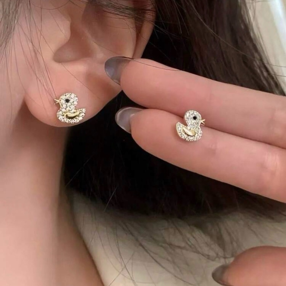 🌸Final price🌸 Gold Duck stud Earrings